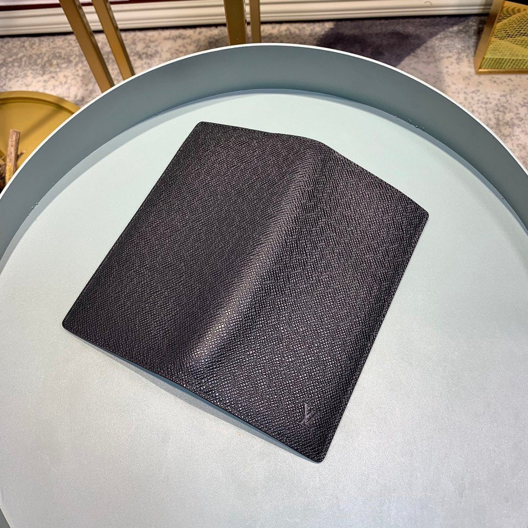 Louis Vuitton Monogram Wallet 10cm Black