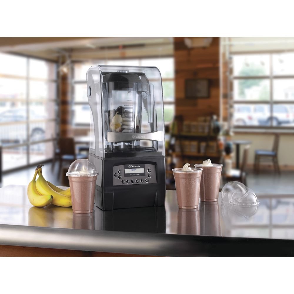 Vitamix 36019 48 Oz. 3 Hp The Quiet One Blender With Tritan Container - 10 11/16"L X 8 1/2"W X 18"H
