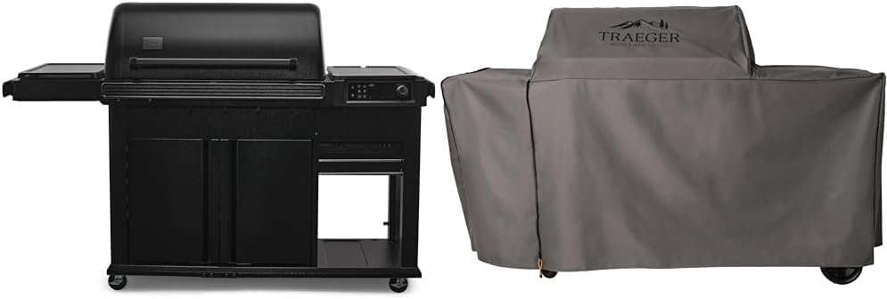 Traeger Woodridge Elite Electric Pellet Grill & Smoker, 970 sq. in., WiFIRE, Side Sear Station
