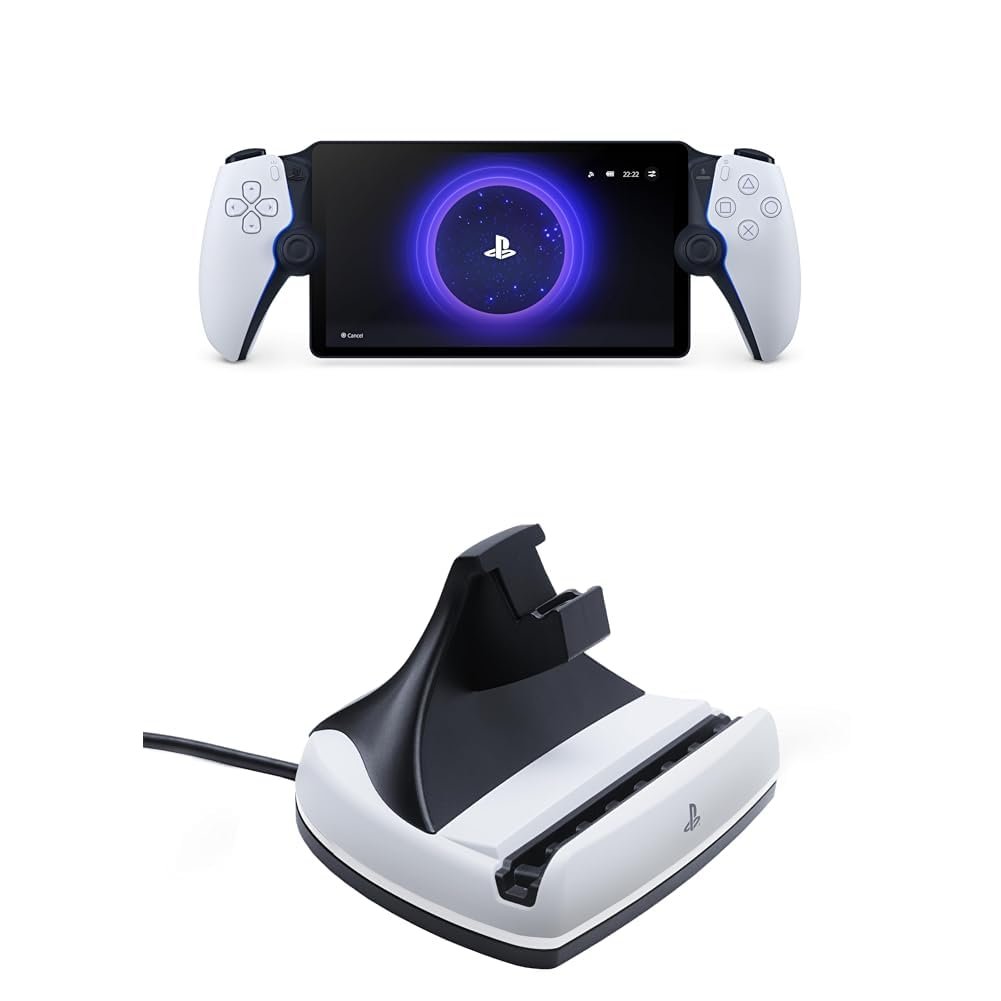 PS Portal Remote Player with Charging Dock Bundle – PlayStation 5 Accessory Package