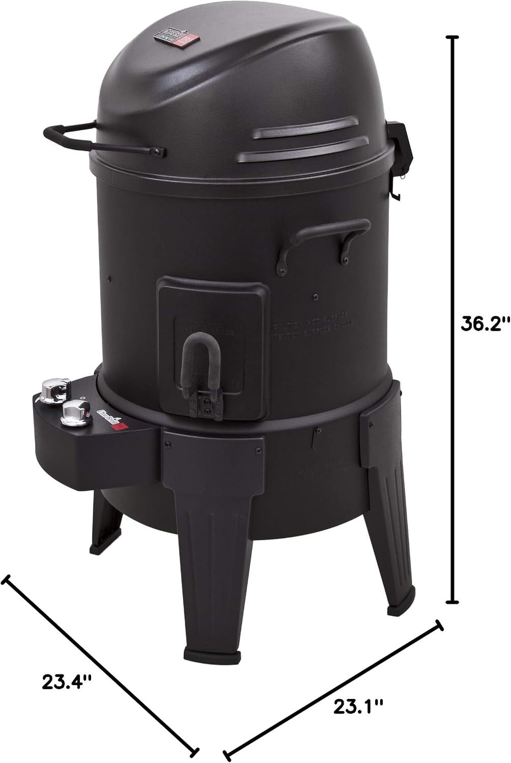 Charbroil The Big Easy TRU-Infrared 3-in-1 Smoker, Roaster & Gas Grill, Black - 14101550