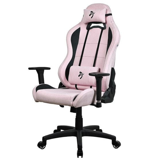 Arozzi - Torretta Supersoft Upholstery Fabric Gaming Chair - Pink