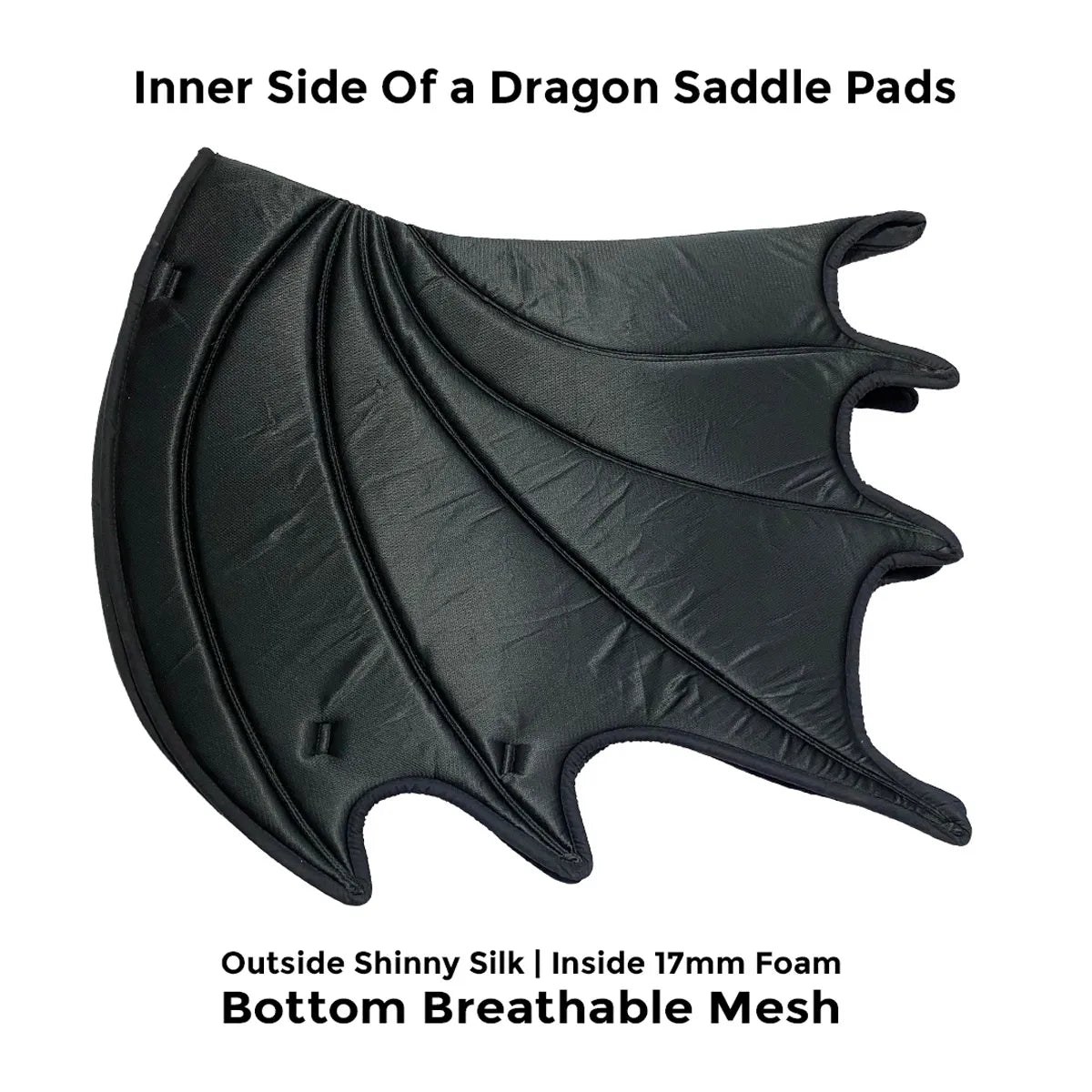 Off-White Dragon Saddle Pad Set