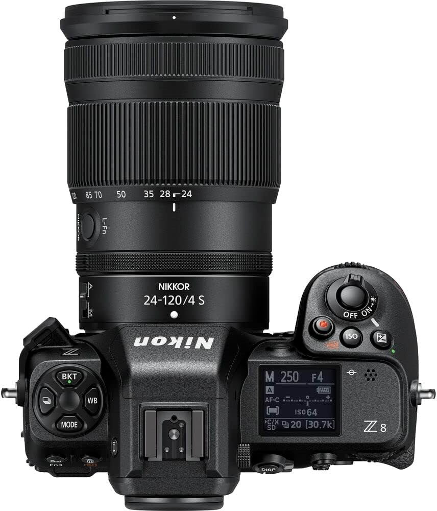 Nikon Z8 Professional FX Mirrorless Camera – 8K Video & Stills Hybrid Bundle with Battery, Memory Card & Software