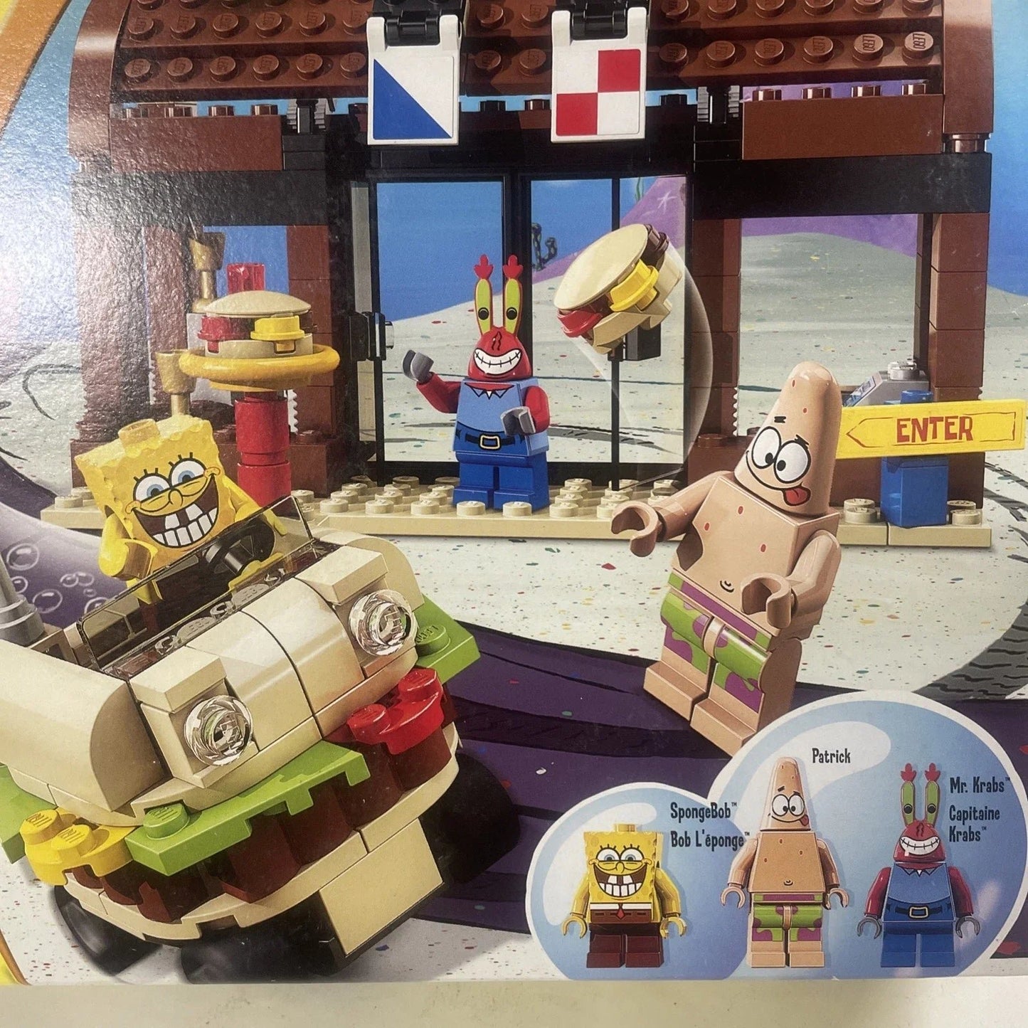 Lego Krusty Krab Adventures #3833 SpongeBob SquarePants-Factory Sealed Set M member432453 (5521)
