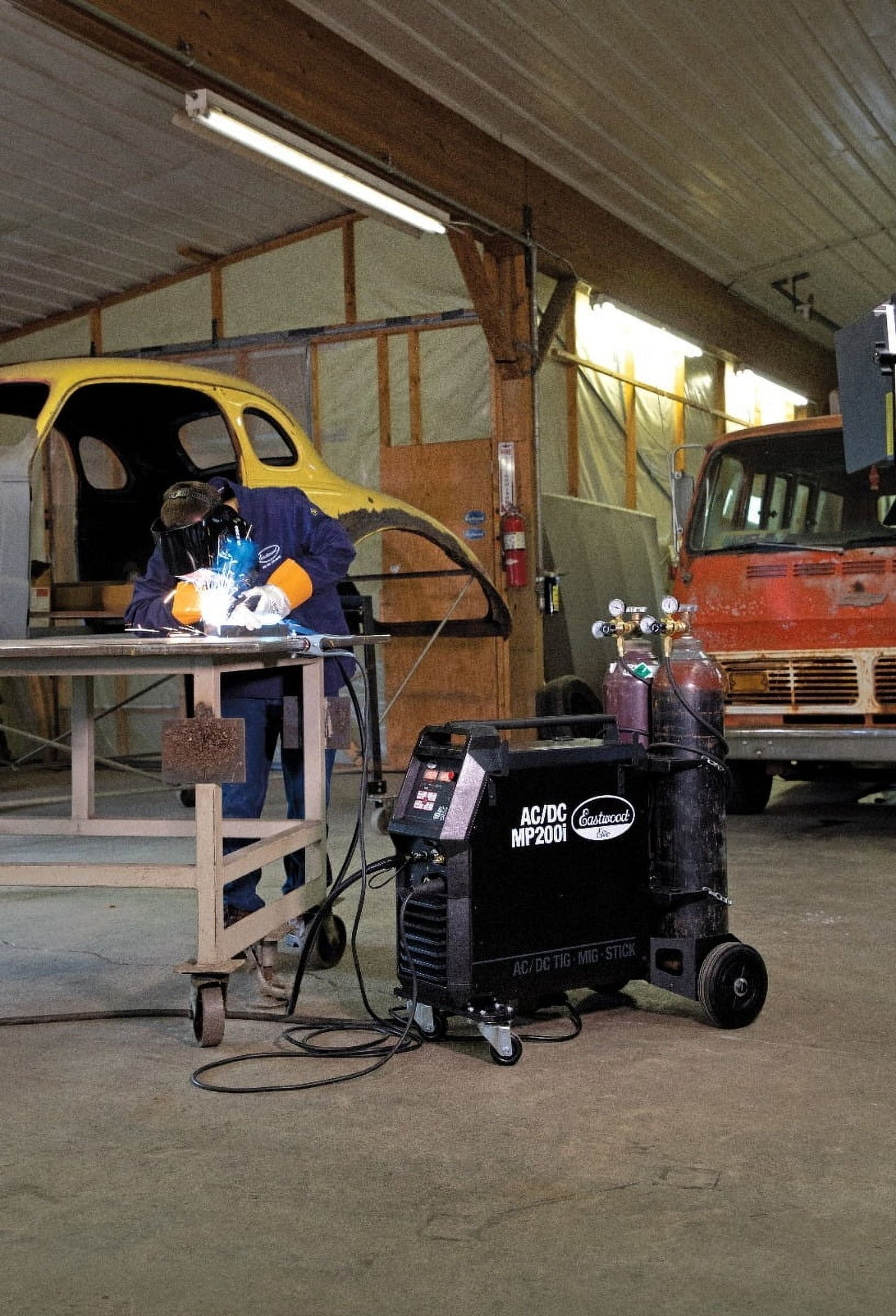 Eastwood Elite 200A Multi-Process AC/DC MP200i TIG MIG Stick Welder