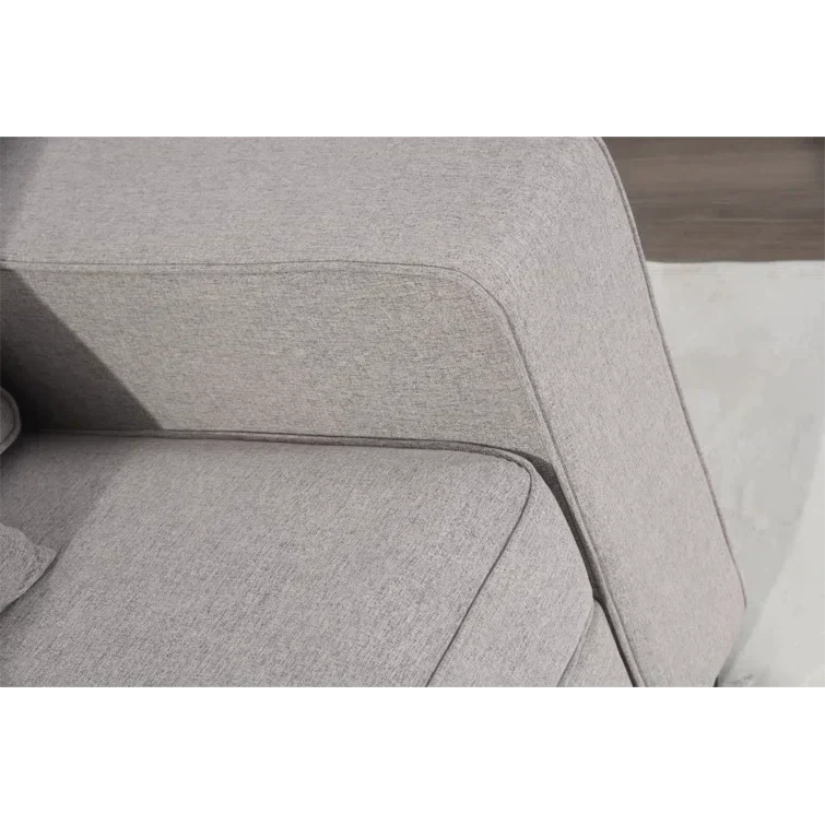 137" Wide Reversible Modular Corner Sectional with Ottoman
