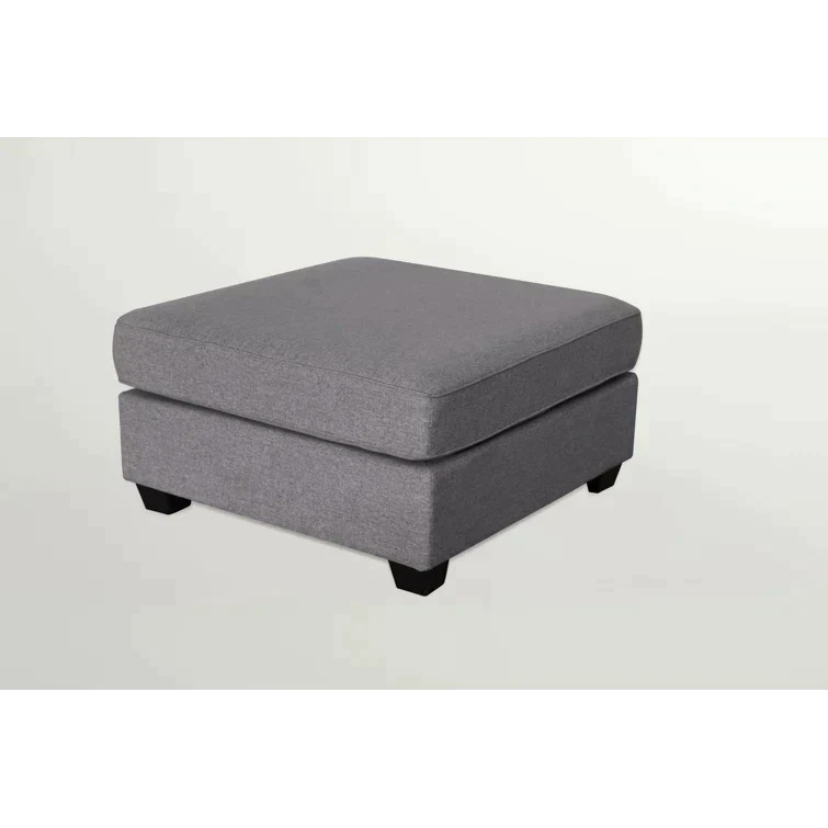 137" Wide Reversible Modular Corner Sectional with Ottoman