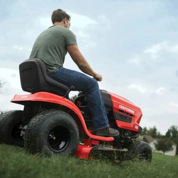 36″ Riding Lawn Mower – 11.5HP Gas Engine, Compact Residential Mower