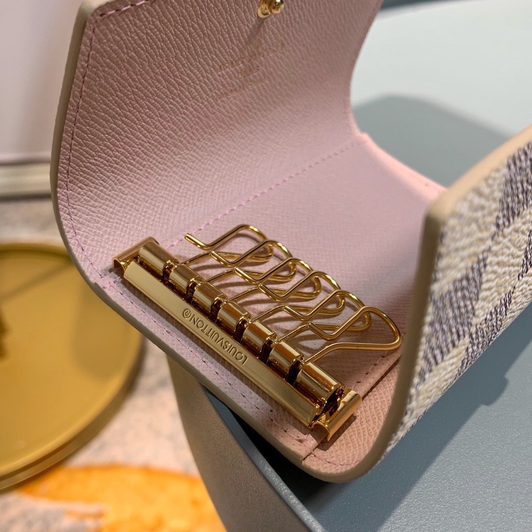 Louis Vuitton Damier Wallet 10cm Pink