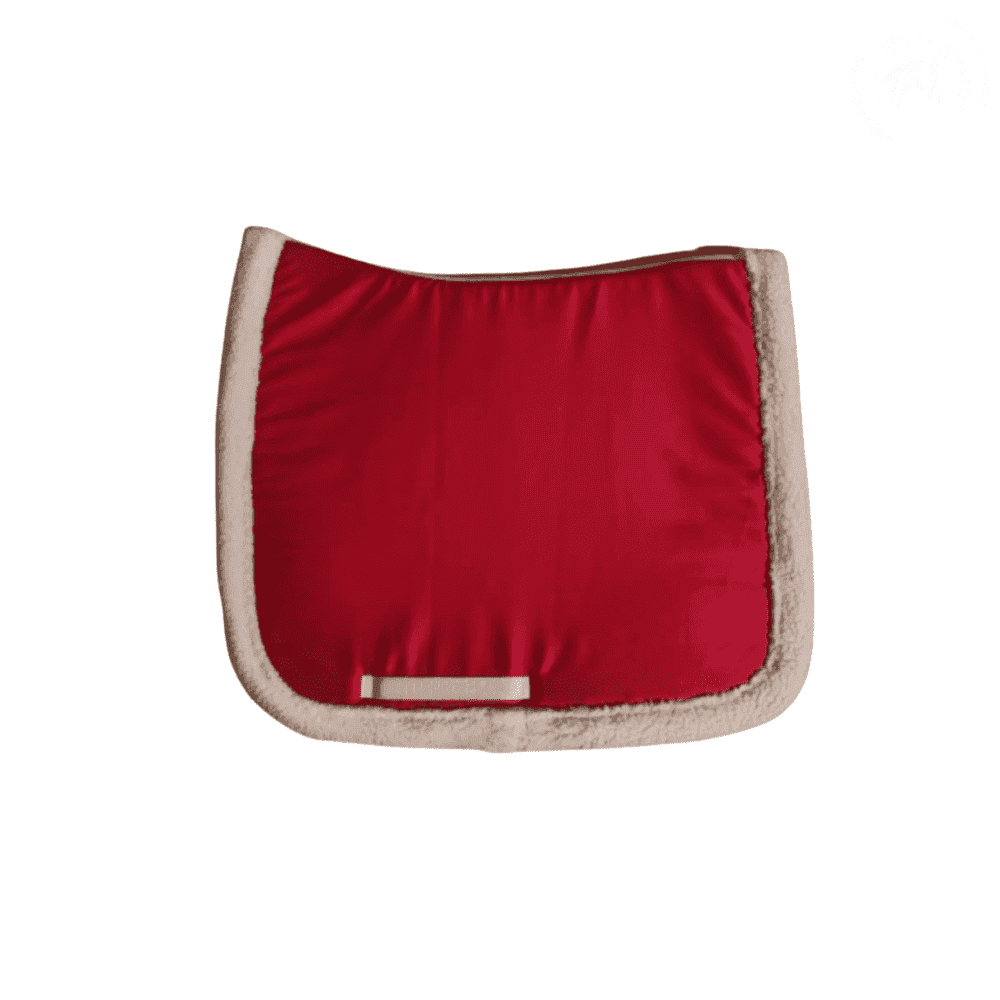 Red Christmas Saddle Pad Set | Equestrian Accessories