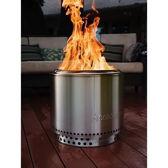 Solo Stove 19.5 in. Bonfire 2.0 Wood-Burning Fire Pit with Stand and Shelter