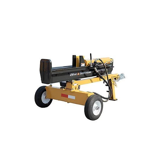 CountyLine 28-Ton Horizontal & Vertical Log Splitter with Kohler 6.5 HP Engine