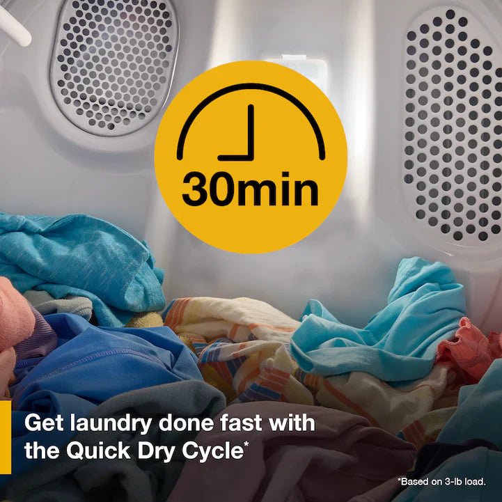 7.0 cu. ft. Gas Dryer with Adaptive Dry - Vented Top Load Matching