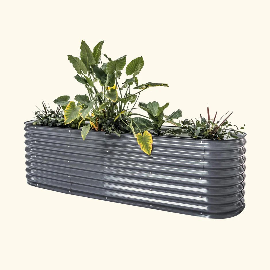 26" Tall 9 In 1 Large Modular Metal Raised Garden Bed Kit