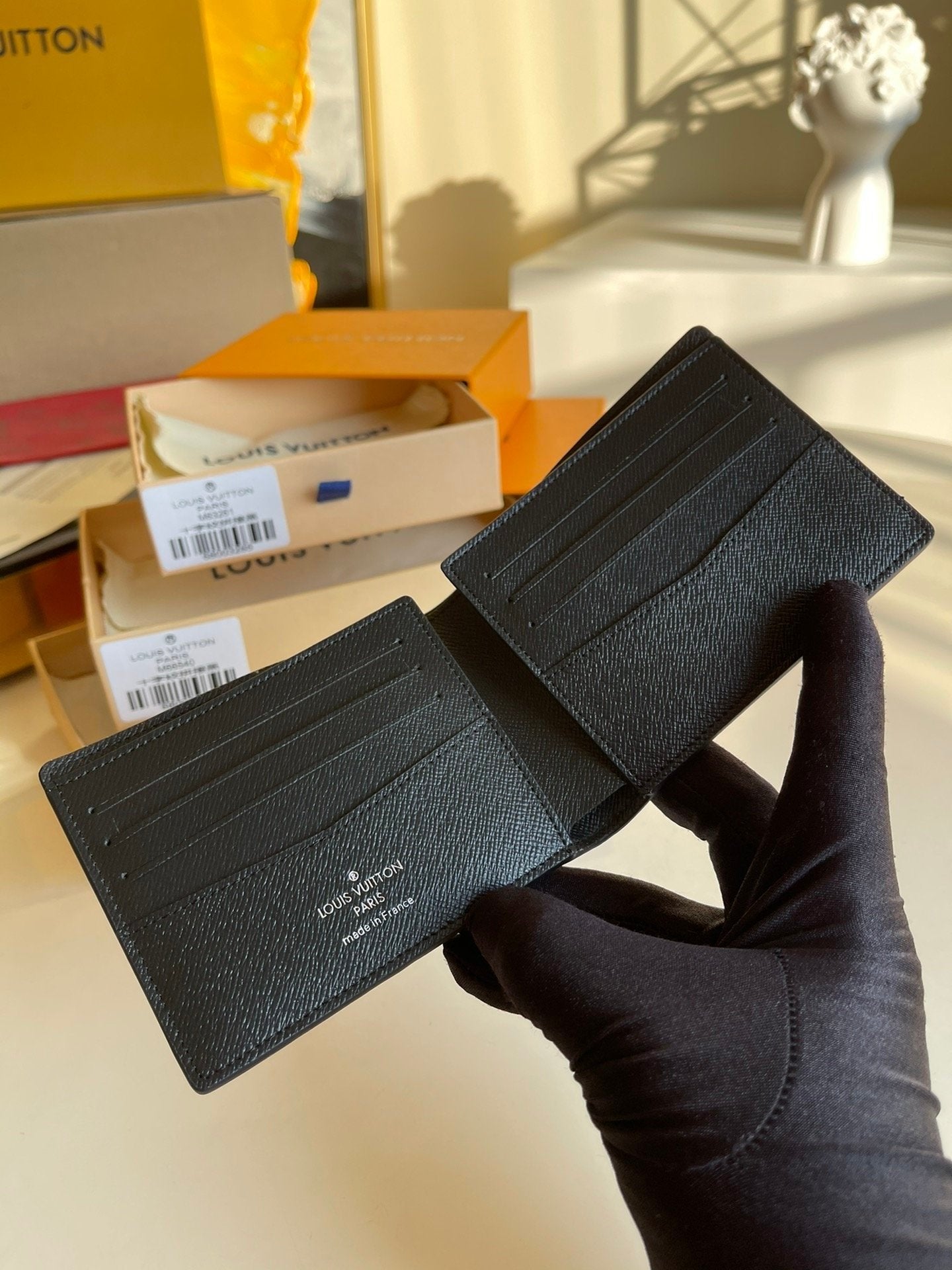 Louis Vuitton Wallet 19cm Grey