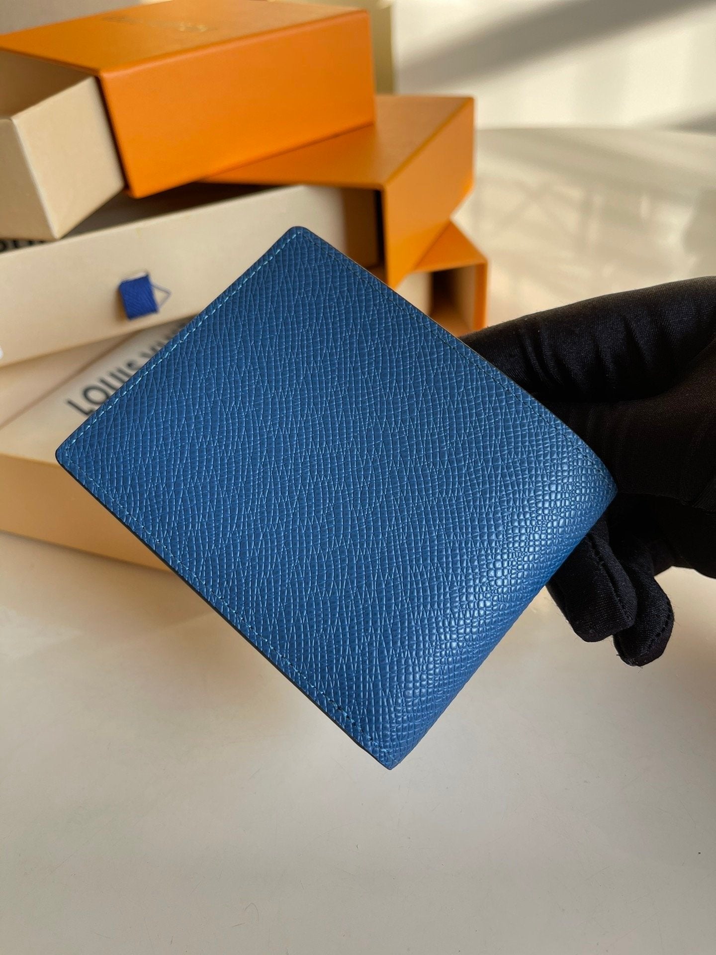 Louis Vuitton Wallet 19cm Blue