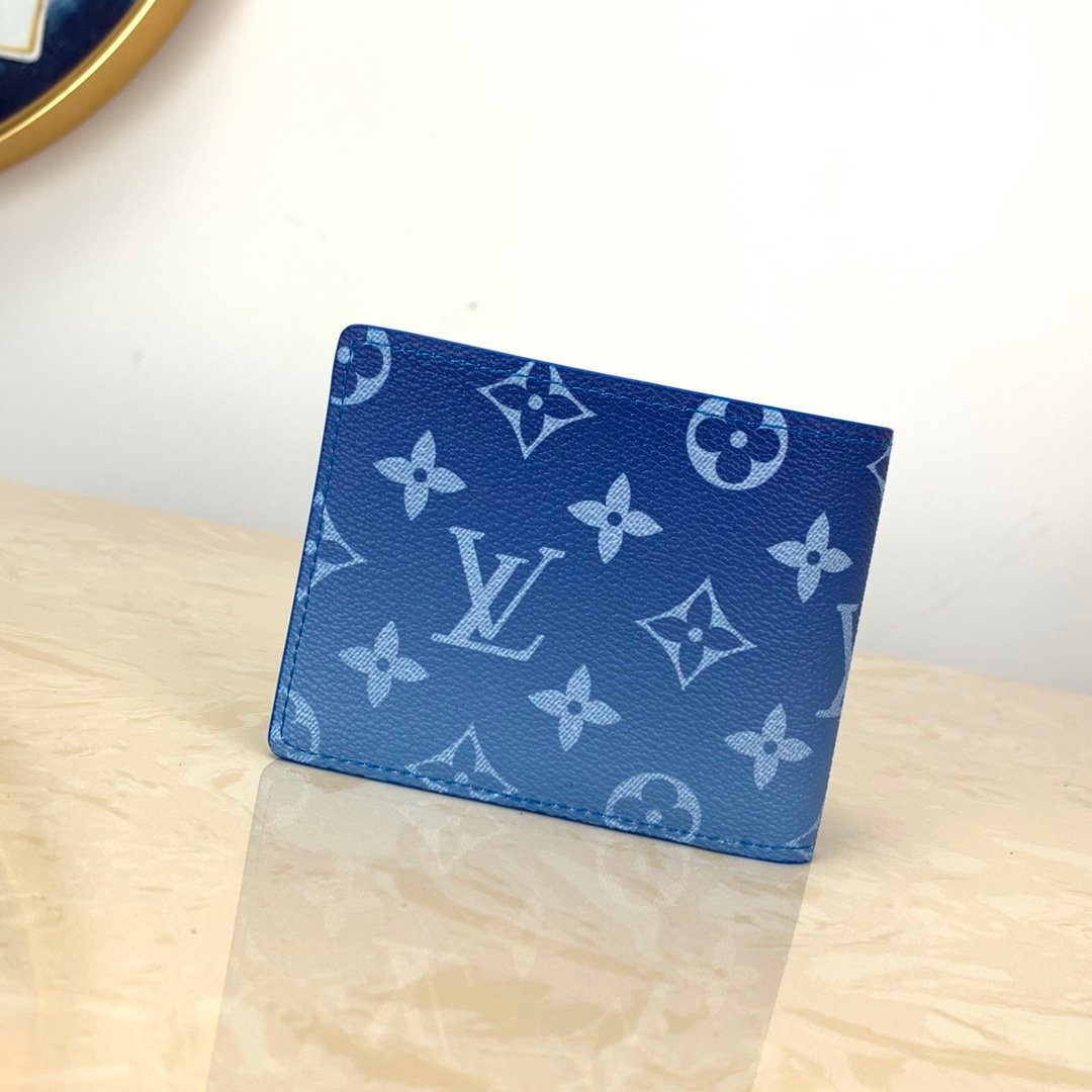 Louis Vuitton Monogram Wallet Blue