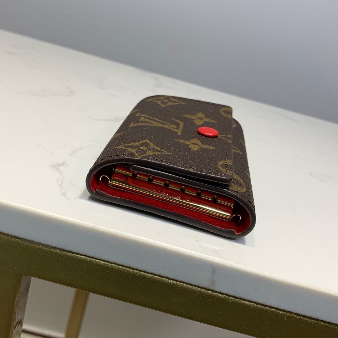Louis Vuitton Monogram Wallet 10cm Brown
