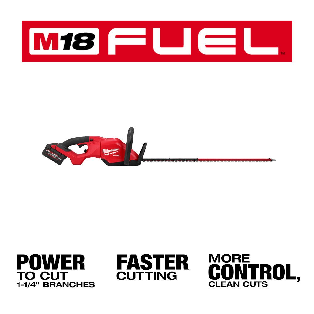 Milwaukee 3034-21 M18 FUEL 30-Inch Hedge Trimmer Kit with Battery & Charger