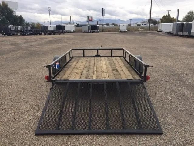 6×10 Single Axle Utility Trailer – Wood Floor &amp; LED Lights