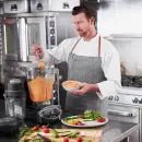 Vitamix Commercial 5201 XL Variable Speed Countertop Food Blender w/Polycarbonate &amp;Tritan Containers