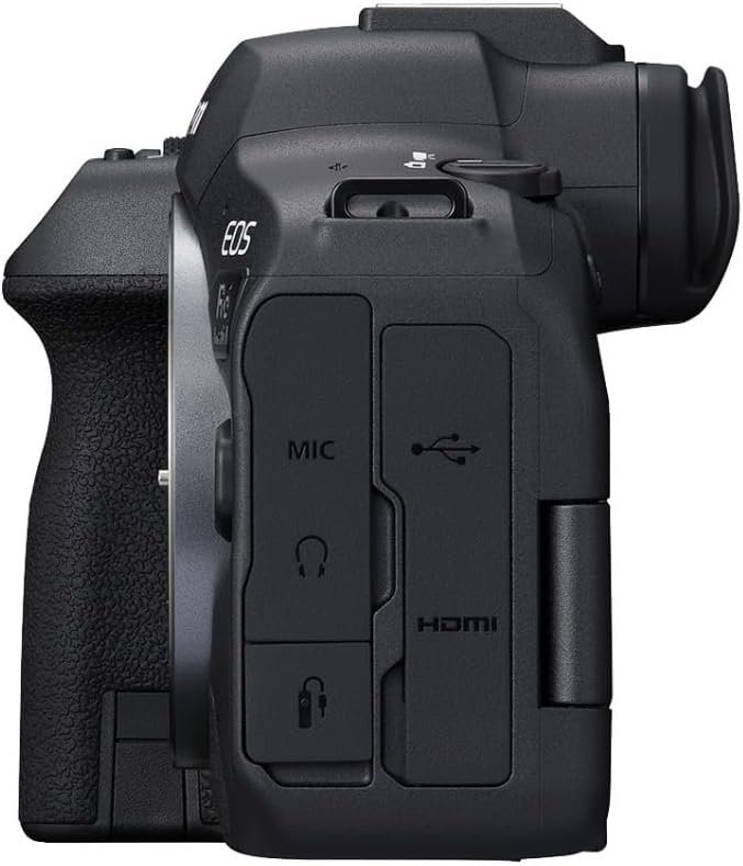 Canon EOS R6 Mark II Mirrorless Camera (Body Only), Full-Frame Camera, 24.2 Megapixel CMOS Sensor, Photo and Video Capabilities, Black | 24.2MP Full-Frame CMOS, Digic X, 5-Axis Ibis Up to 8 Stops, 6K Oversampled 4k60, Raw Burst 30 Fps, Dual UHS-Ii SD Slot