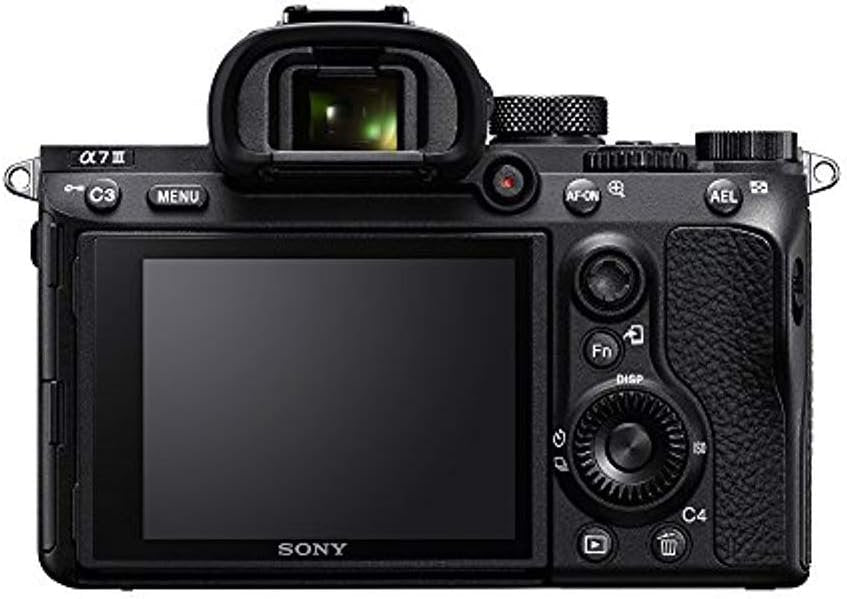 Sony Alpha A7 III 24.2MP Full Frame Mirrorless Camera with 28 70mm (Black) | Fe 28-70mm F3.5-5.6 Oss Kit, 693-Point Af, 5-Axis Ibis, 4k30, 3.0 Tilting LCD