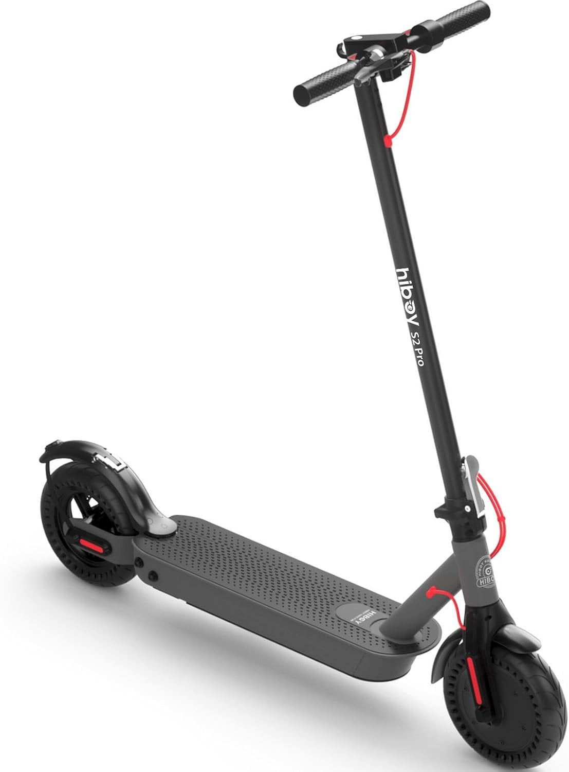 Hiboy S2 Pro Electric Scooter, 500W Motor, 10" Solid Tires, 25 Miles Range, 19 Mph Folding Commuter Electric Scooter for Adults