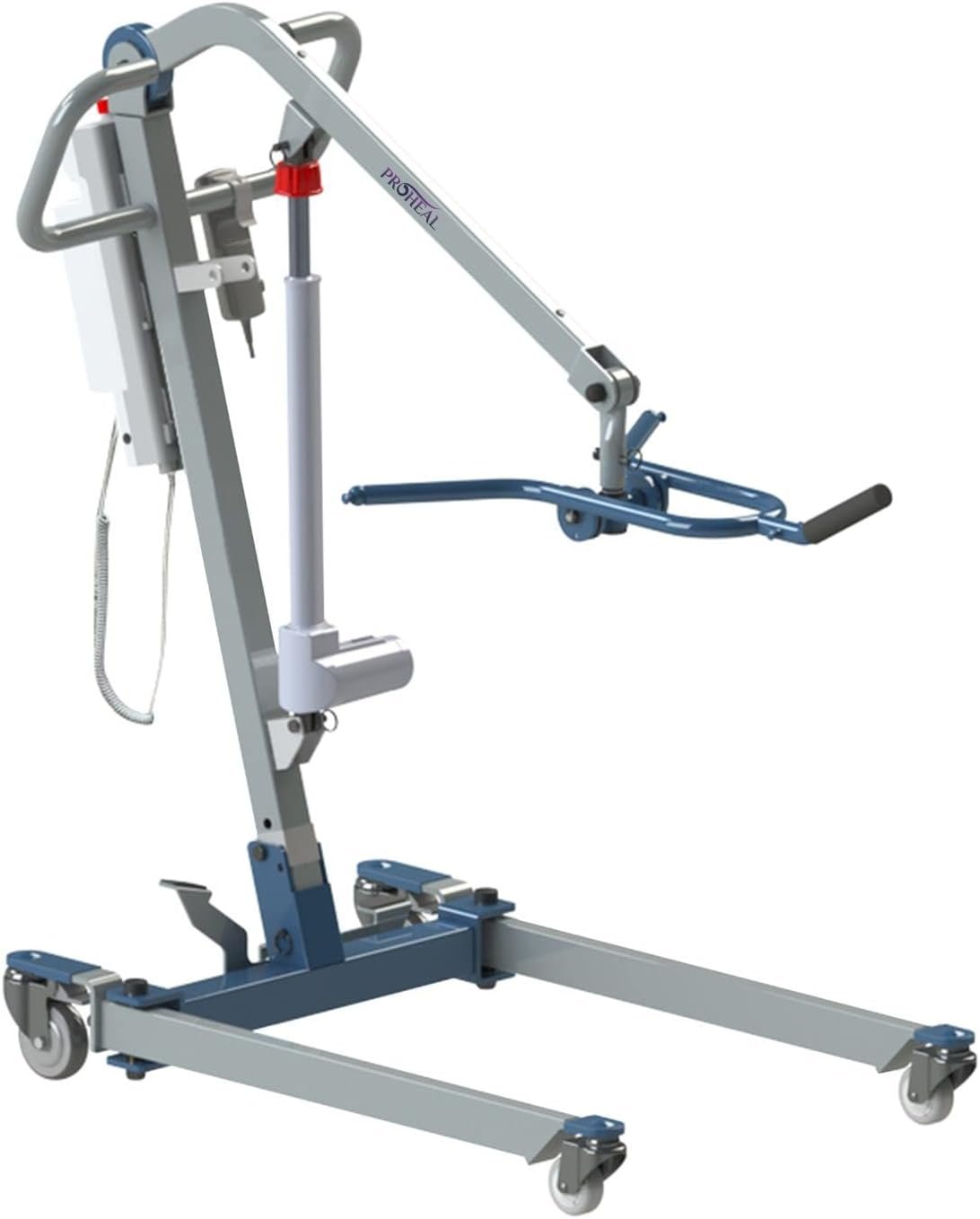 ProHeal Electric Lift - Safe and Easy Full Body Patient Transfer Lifter for Home Use and Facilities - Floor, Low Bed and Chair Lifting, 500 Pound Weight Capacity, 6 Point Spreader Bar