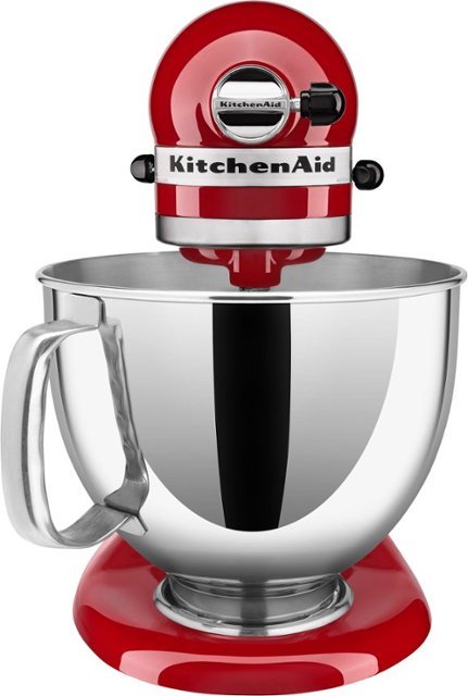 KitchenAid - Artisan Series 5 Quart Tilt-Head Stand Mixer - KSM150PSER - Empire Red