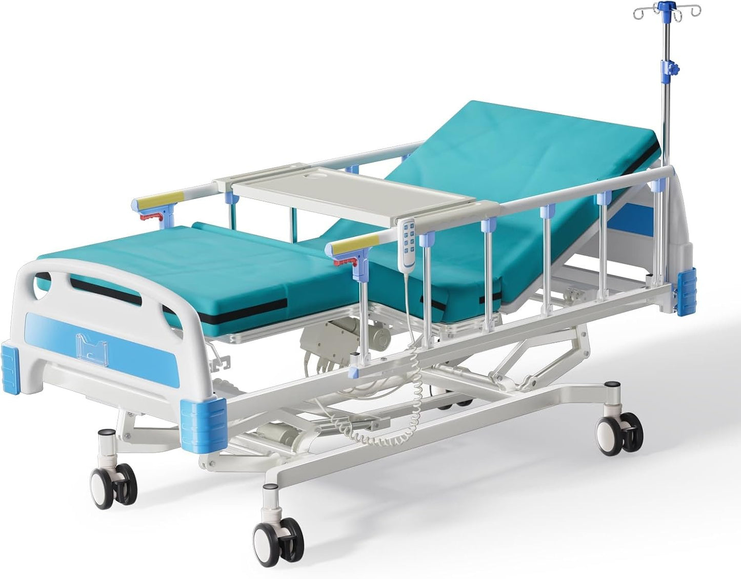 𝟐𝟎𝟐𝟔 𝐍𝐞𝐰 𝐔𝐩𝐠𝐫𝐚𝐝𝐞 3 Function Full Electric 600LBS Hospital Bed, Medical Equipment, Hospital Beds for Home or Hospital Use, Frame, Adjustable Medical Bed for Seniors