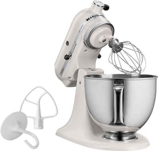 KitchenAid - Artisan Series 5 Quart Tilt-Head Stand Mixer - KSM150PSMH - Matte Milkshake