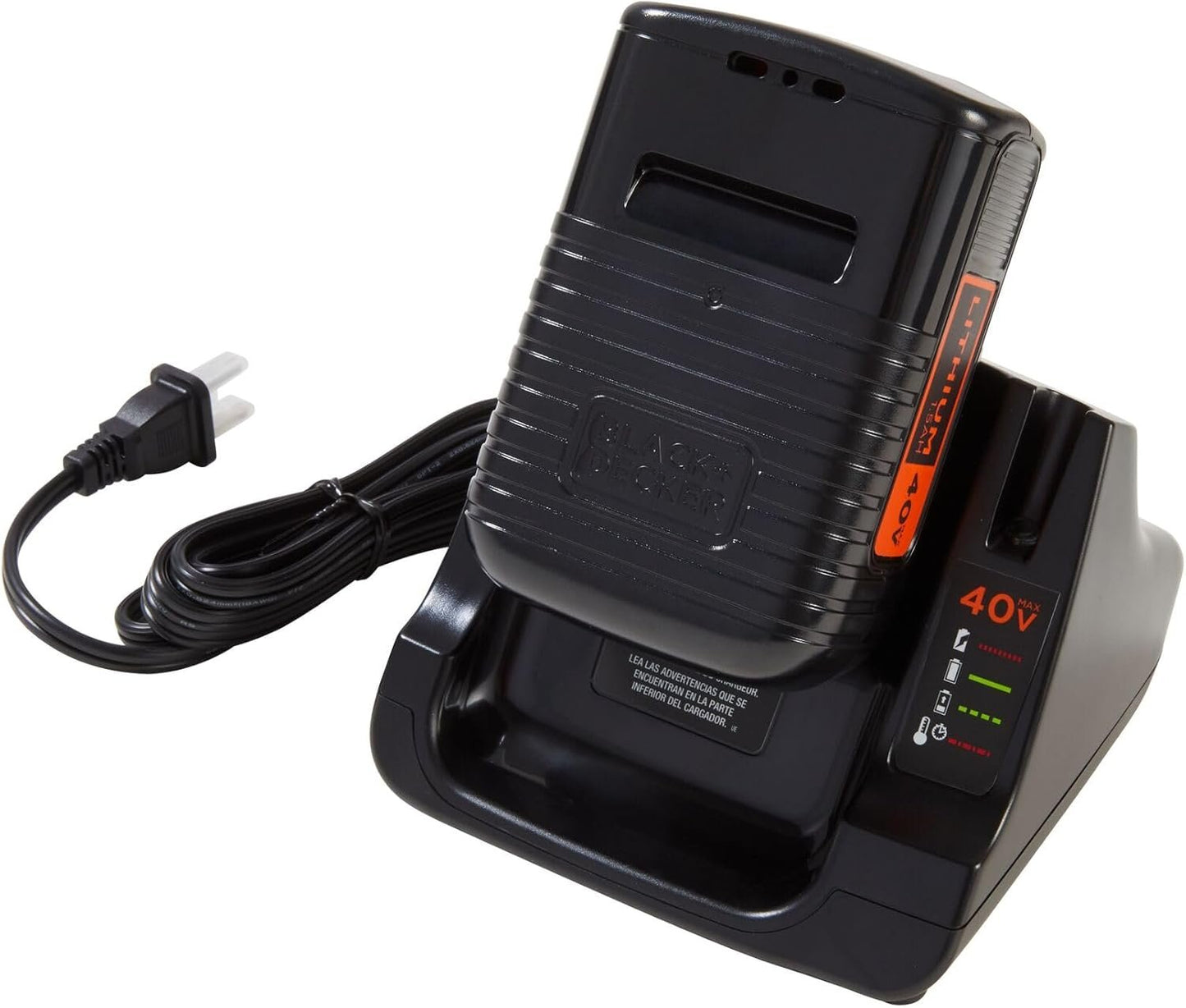 BLACK+DECKER 40V Cordless Leaf Blower Vacuum Mulcher Combo Kit Battery Charger LSWV36
