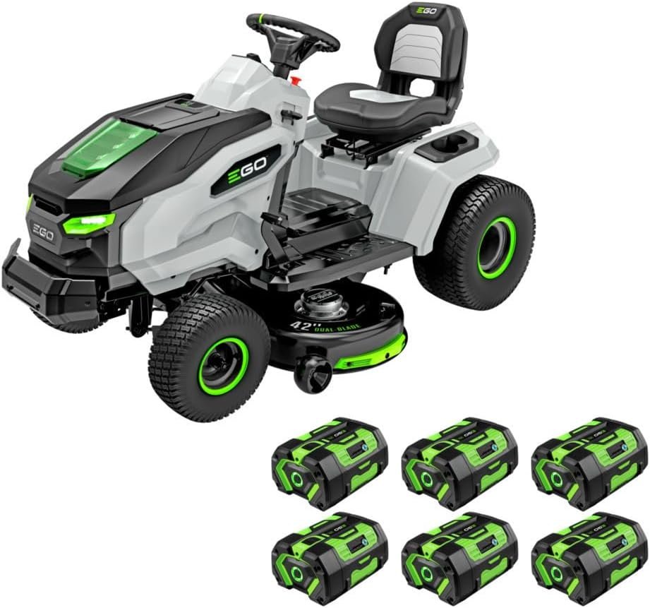 EGO Power+ Z6 Zero Turn Electric Riding Lawn Mower, 42" Deck - ZT4214L
