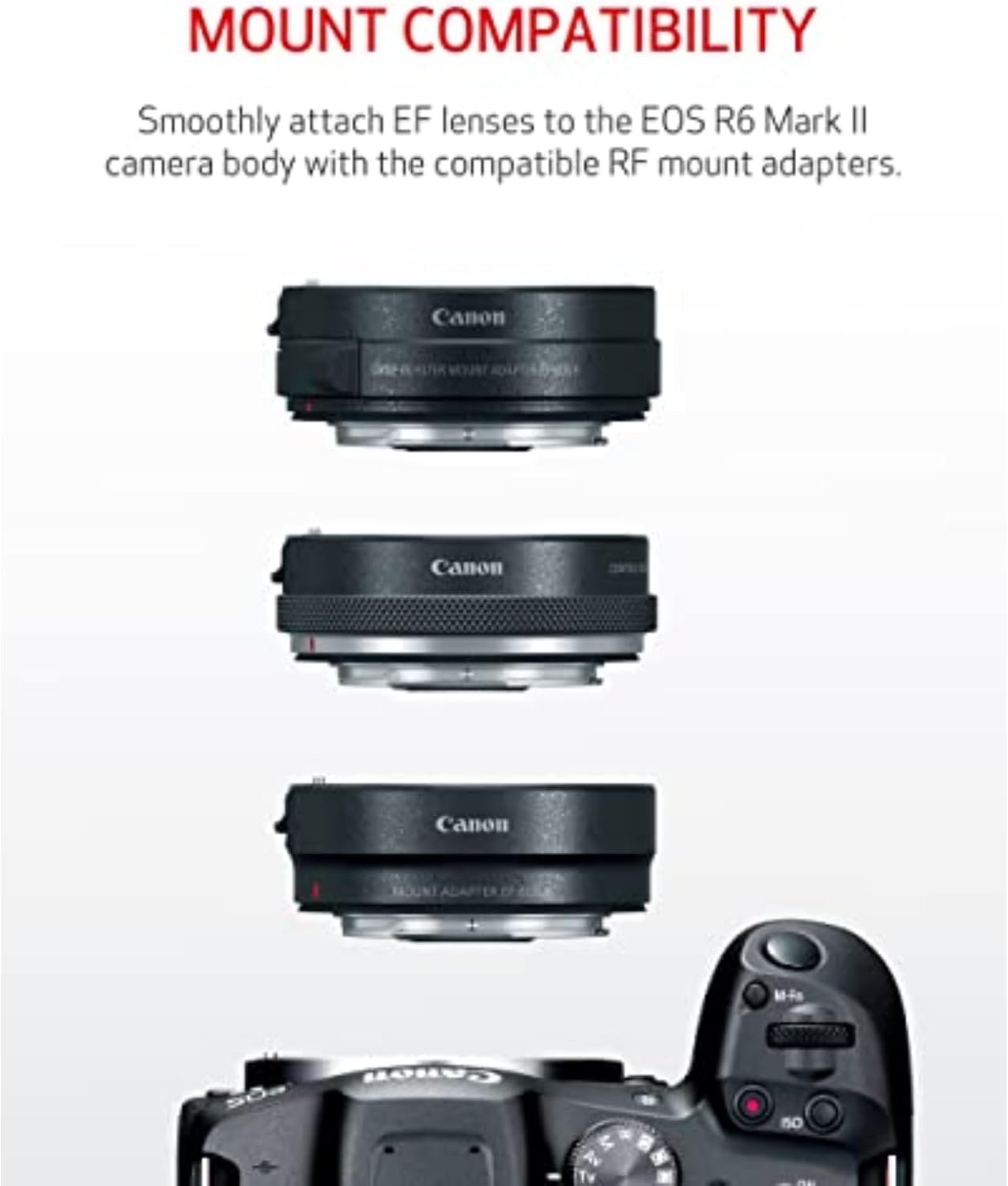 Canon EOS R6 Mark II Mirrorless Camera RF24-105mm F4-7.1 is STM Lens Kit, Full-Frame Hybrid Camera, 24.2 Megapixel CMOS Sensor, Photo and Video Capabilities, Black | 24.2MP Full-Frame, Digic X, Dual Pixel CMOS Af Ii, Ibis Up to 8 Stops, 6k→4k60, Rf 24-105