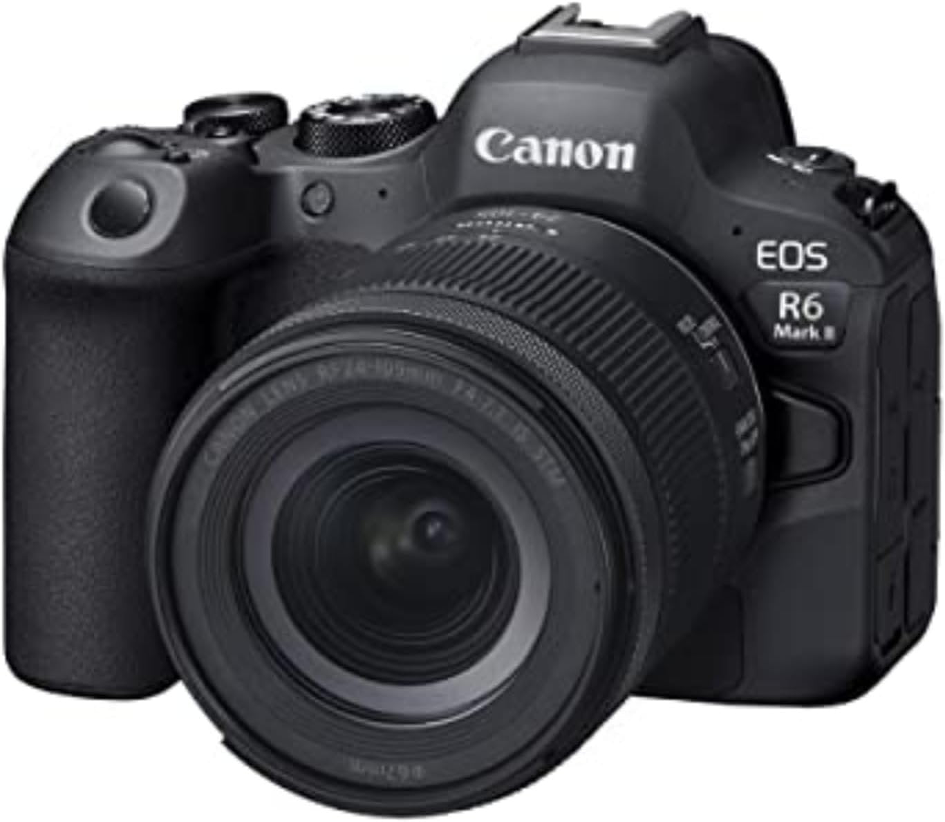 Canon EOS R6 Mark II Mirrorless Camera (Body Only), Full-Frame Camera, 24.2 Megapixel CMOS Sensor, Photo and Video Capabilities, Black | 24.2MP Full-Frame CMOS, Digic X, 5-Axis Ibis Up to 8 Stops, 6K Oversampled 4k60, Raw Burst 30 Fps, Dual UHS-Ii SD Slot