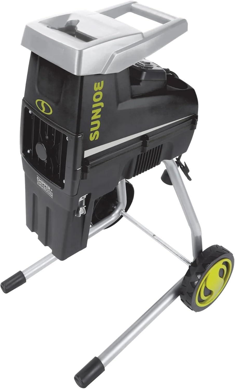 Sun Joe CJ603E Corded Wood Chipper & Shredder, 15A, 1.7" Cut Diameter