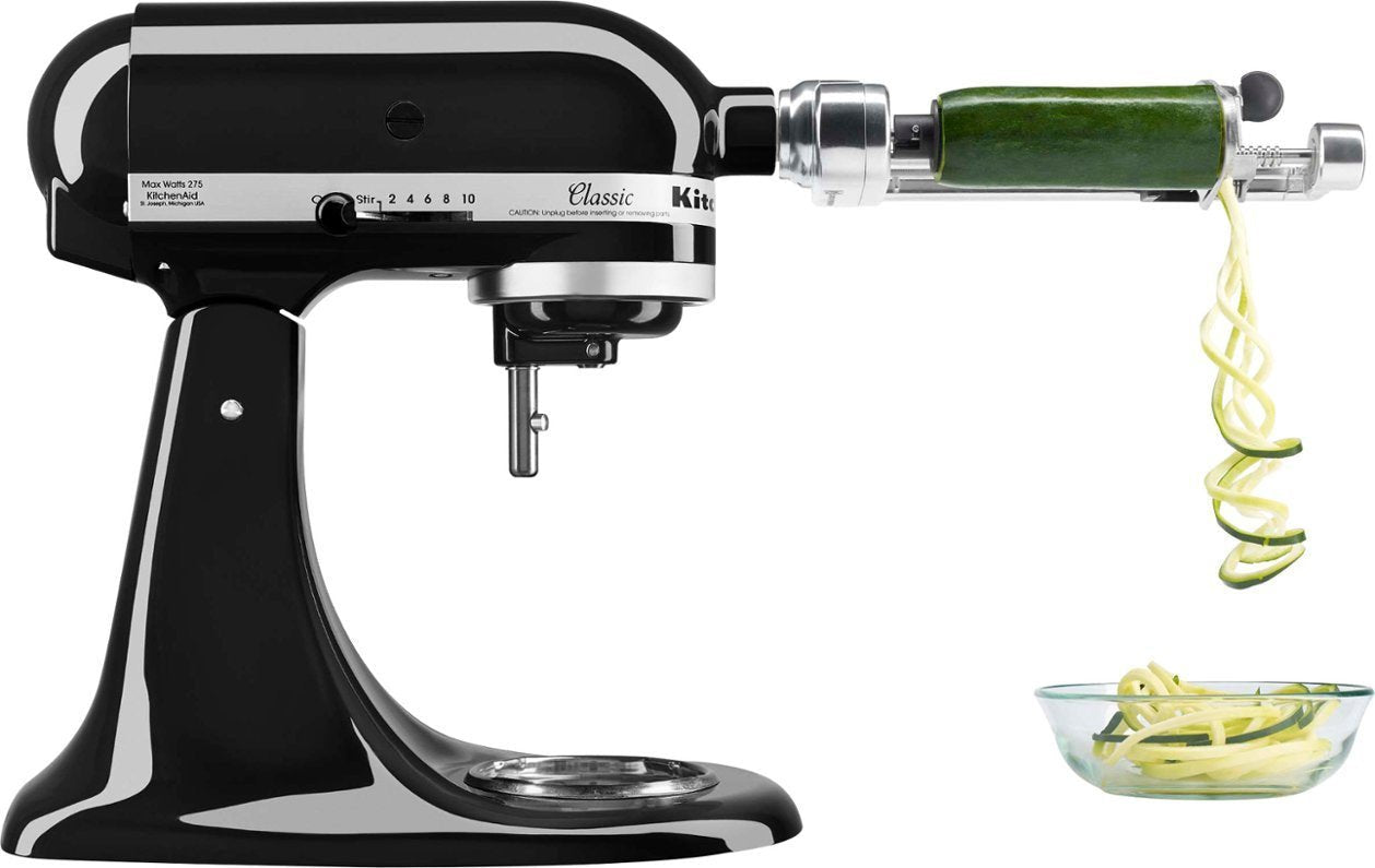KitchenAid - Classic Series 4.5 Quart Tilt-Head Stand Mixer - K45SSOB - Onyx Black