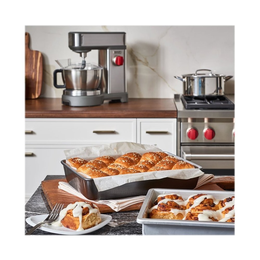 Wolf Gourmet - WGSM100S Stand Mixer - Brushed Stainless Steel