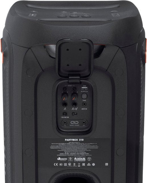 JBL - PartyBox 310 Portable Party Speaker - Black