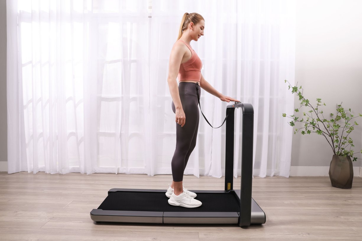 WalkingPad - X21 Double Fold Treadmill With Speed Dial - Black
