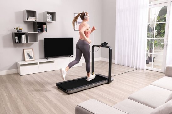 WalkingPad - X21 Double Fold Treadmill With Speed Dial - Black
