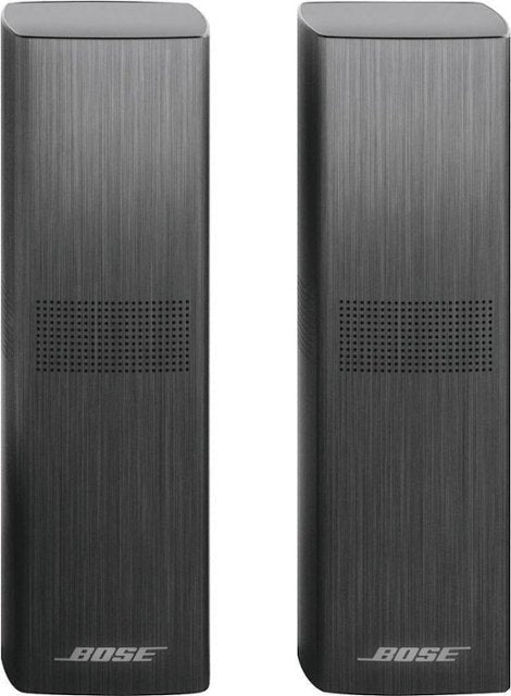 Bose - Surround Speakers 700 120-Watt Wireless Satellite Bookshelf Speakers (Pair) - Black NEW