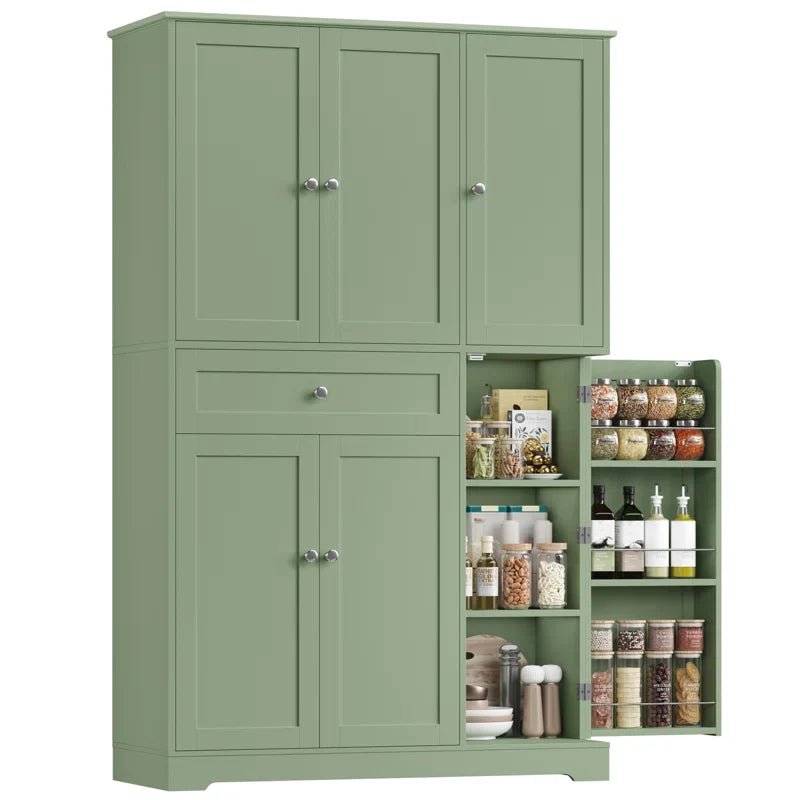 68.1'' Kitchen Pantry Cabinet with Food Shelves