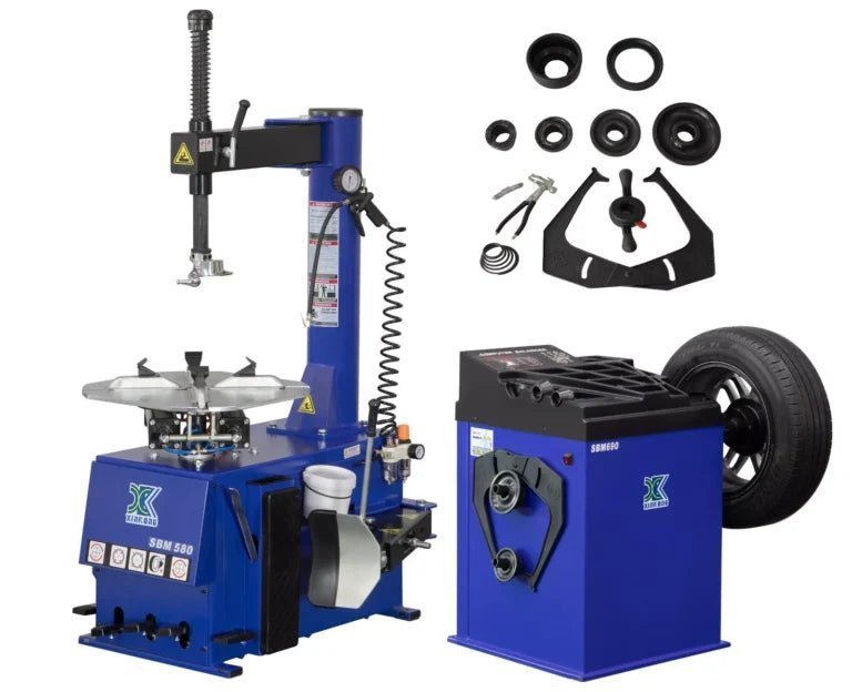 2.0 HP Tire Changer &amp; Wheel Balancer Machine Combo 580 690