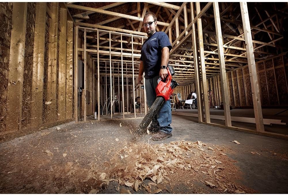 Milwaukee M18 FUEL Cordless Handheld Blower, 18V Lithium-Ion, 120 MPH, 450 CFM – Battery Sold Separately