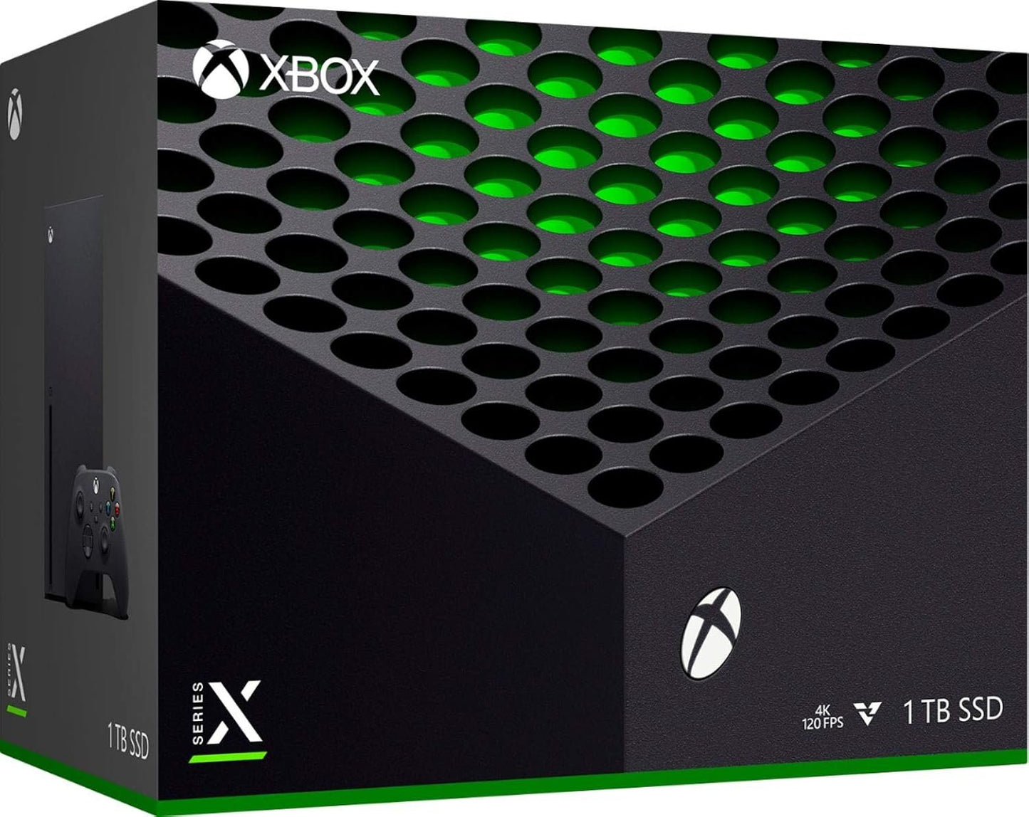 Newest Microsoft Xbox Series X 1TB - Backward Compatible with Thousands of Games, The Fast, True 4K Gaming, Ultra High Speed HDMI, Fine-Tuned Performance (Renewed)