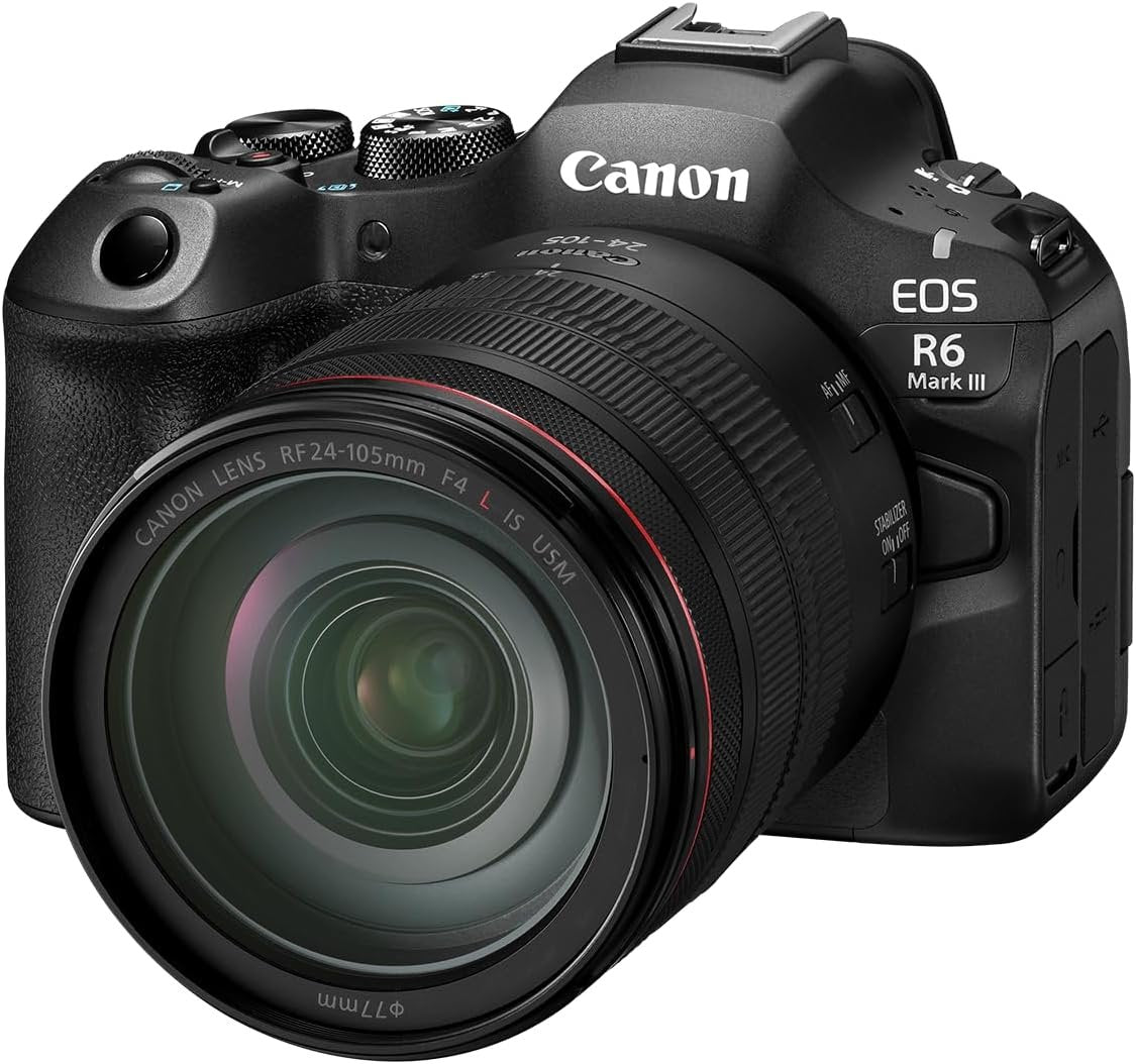 Canon EOS R6 Mark III RF24-105mm F4 L is USM Lens Kit