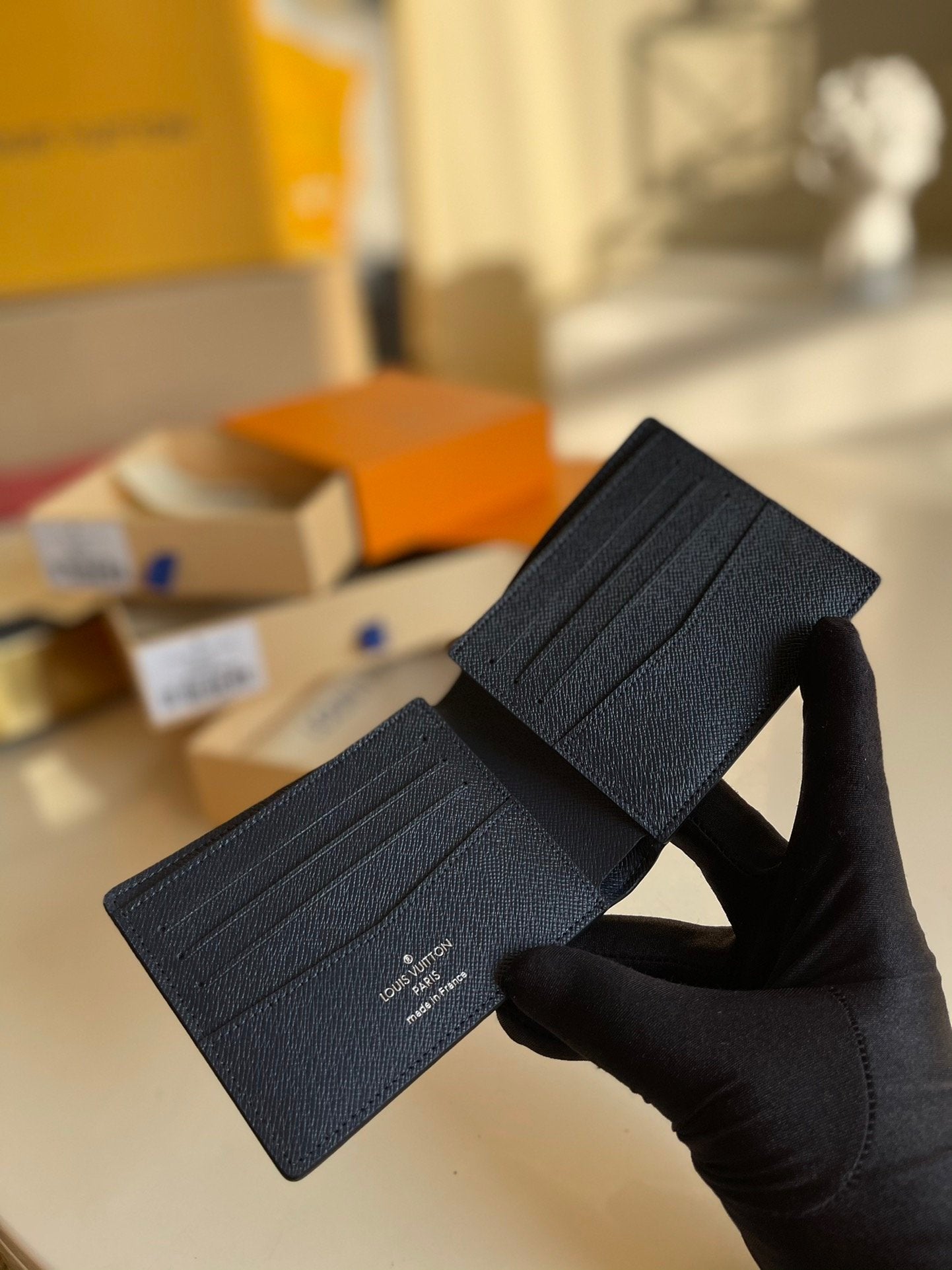Louis Vuitton Wallet 19cm Blue